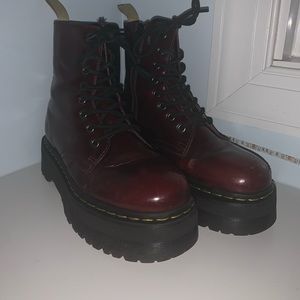 Cherry Red Jadon Dr Martens